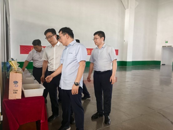 Zaozhuang Municipal Bureau of Agriculture and Rural Affairs came to Sincere to carry out the 